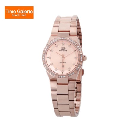 ROSCANI ROSWE434G9 Pink Dial Stainless Steel Strap Analog Women Watch ROSCANI ROSWE434G9 Pink Dial Stainless Steel Strap Analog Women Watch
